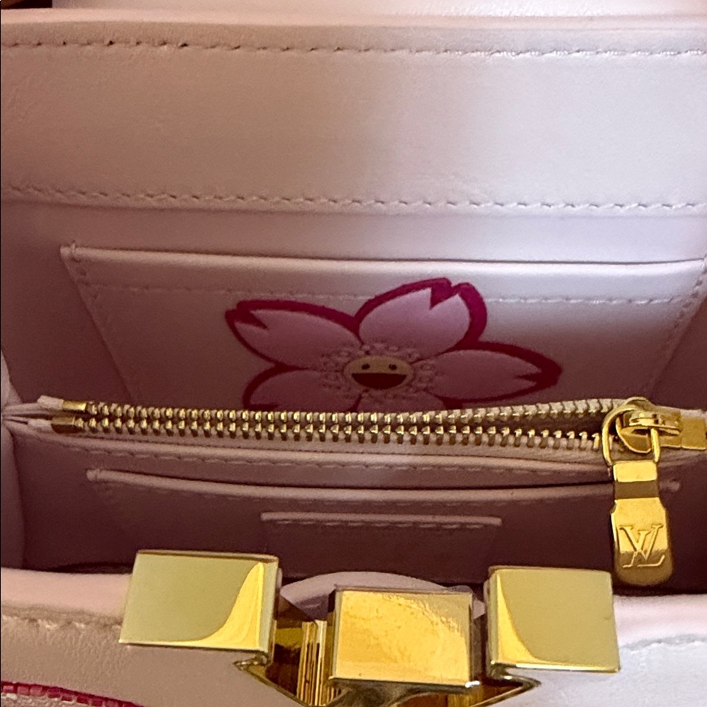 Louis Vuitton LV x TM Cherry Blossom Capucines Mini⭐️Limited Edition⭐️ Numbered - Picture 4 of 8